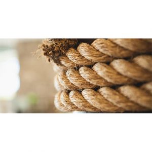 Cordage polyéthylène marron sans plomb