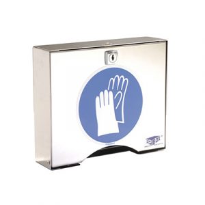 Boîte à clé en inox pour gants