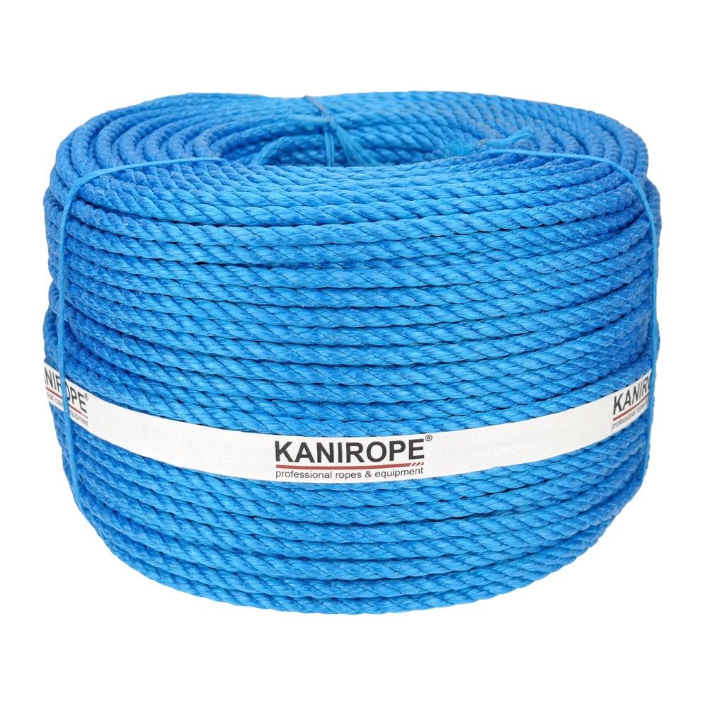 Corde En Polypropylène Tressée Kanirope 5 Mm X 50 M - Blanc, Légère, Flottante, Imperméable